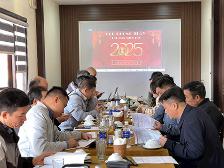 Câu lạc bộ phong thủy Lưu Gia Miền Bắc tổ chức tất niên cuối năm 2024
